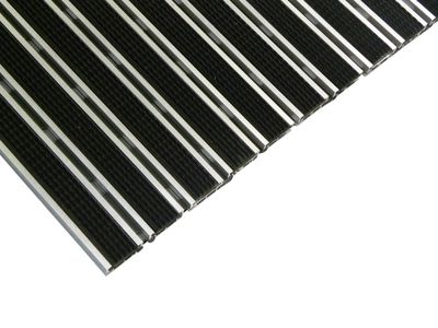 ALU Entrancemat with rubber insert