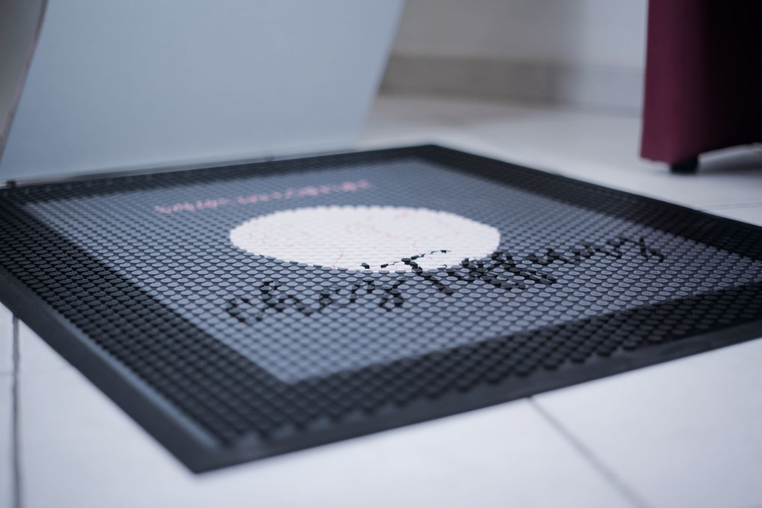 LOGO - rubber mat with logo