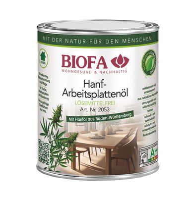 Hanf-Arbeitsplattenöl lösemittelfrei Hanf-Arbeitsplattenöl lösemittelfrei