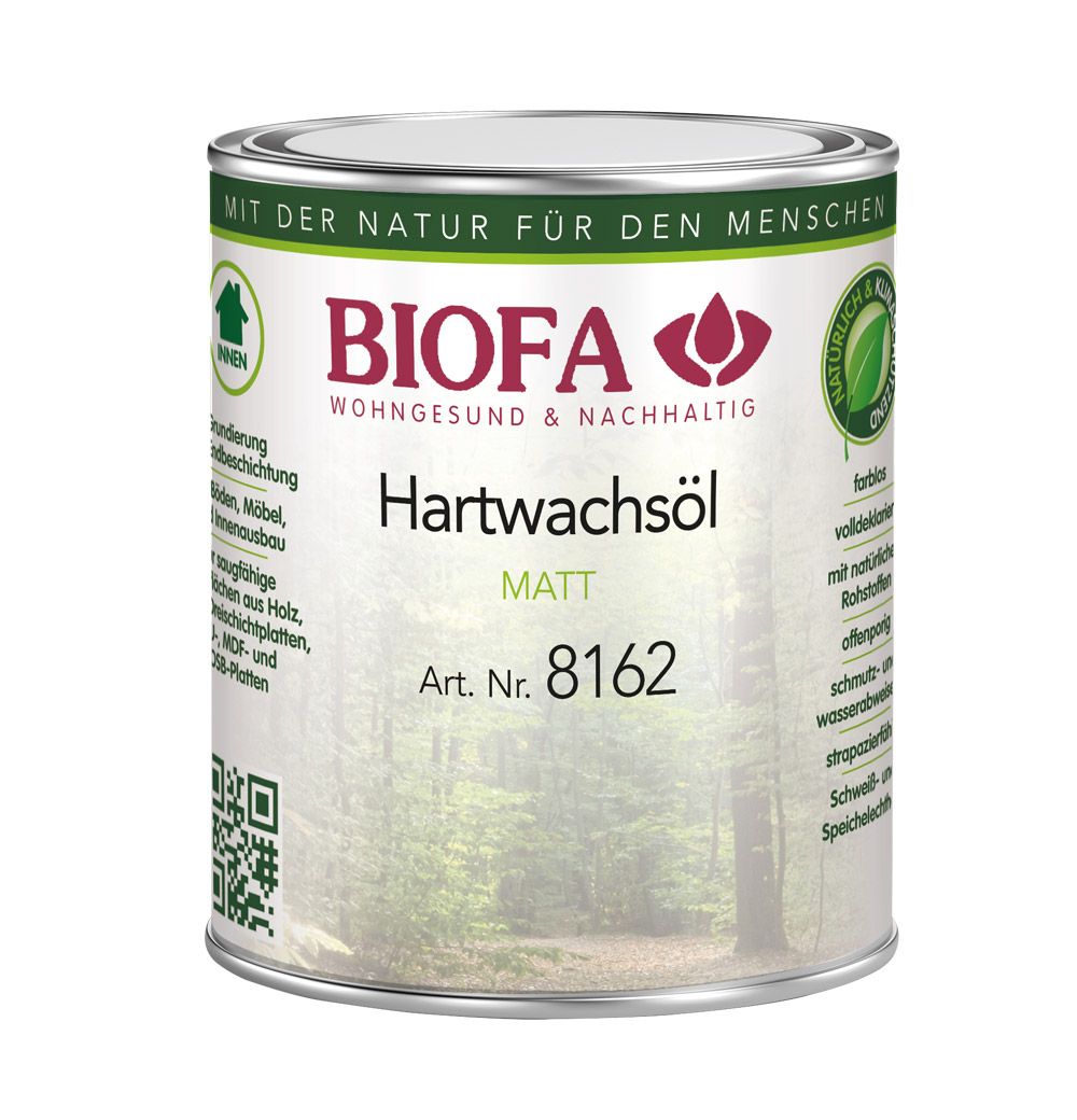 Hartwachsöl matt