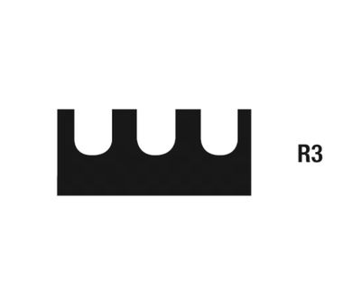 Wolff Zahnleisten R3, 56cm 5Stk/VE Wolff Zahnleisten R3, 56cm 5Stk/VE