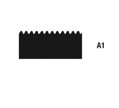 Wolff Zahnleisten A1, 28cm 5Stk/VE Wolff Zahnleisten A1, 28cm 5Stk/VE