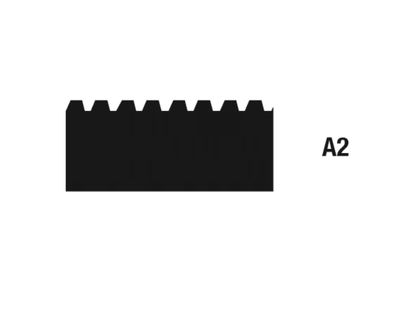 Wolff Zahnleisten A2, 28cm 5Stk/VE Wolff Zahnleisten A2, 28cm 5Stk/VE