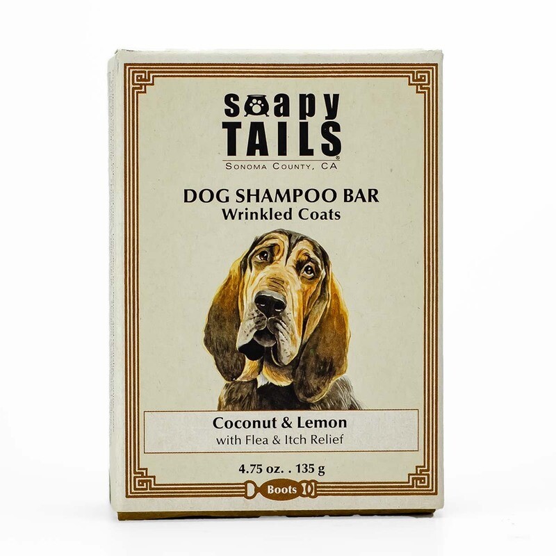 Boots - festes Bio-Shampoo für Hunde mit Faltenfell