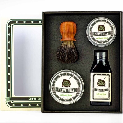 Premium Rasur-Geschenkbox MEN Vetiver & Lime Premium Rasur-Geschenkbox MEN Vetiver & Lime