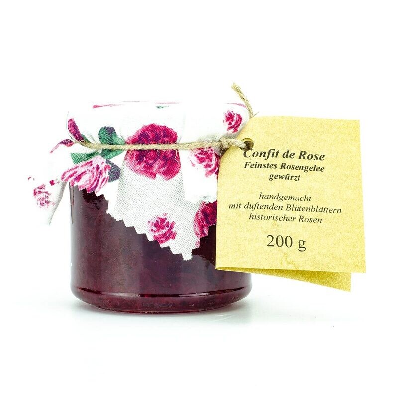 Confit de Rose - Rosengelee gewürzt Confit de Rose - Rosengelee gewürzt