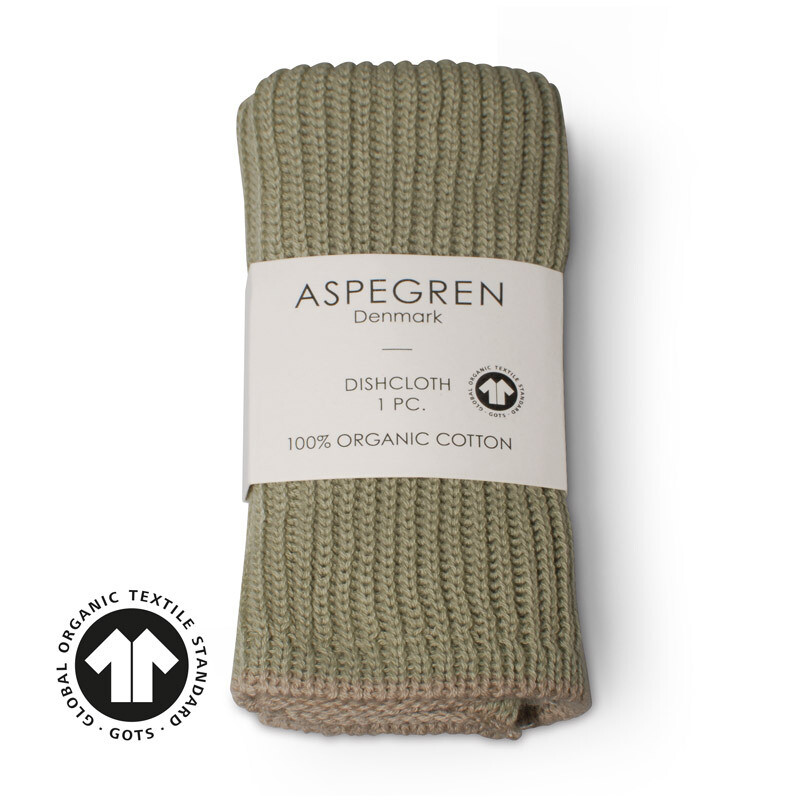 Aspegren Abwaschtuch Ripple Strik Aloe