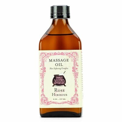 Massageöl Rose & Hibiscus