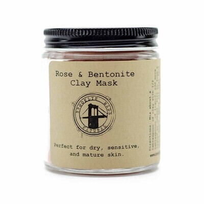 Rose Bentonite Tonerdemaske für empfindliche, trockene Haut Rose Bentonite Tonerdemaske für empfindliche, trockene Haut