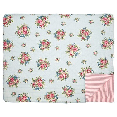 Greengate Tagesdecke Franka pale blue 180 x 230 cm Greengate Tagesdecke Franka pale blue 180 x 230 cm