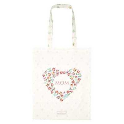 Greengate Baumwolltasche Mom white Greengate Baumwolltasche Mom white
