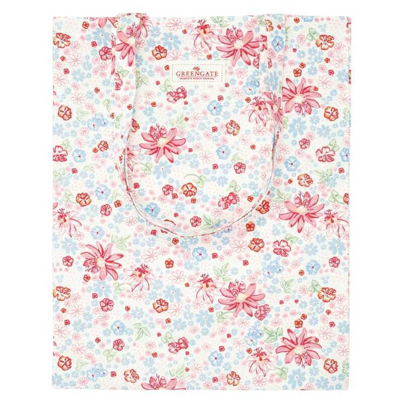 Greengate Baumwolltasche Xenia white Greengate Baumwolltasche Xenia white