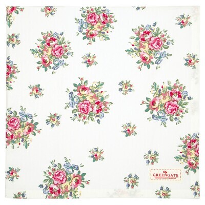 Greengate Tischdecke Franka white 150 x 150 cm Greengate Tischdecke Franka white 150 x 150 cm