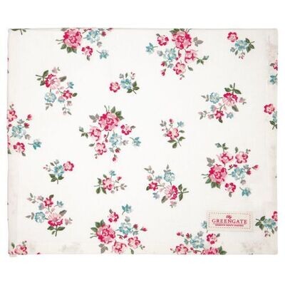 Greengate Tischdecke Sonia white 150 x 150 cm Greengate Tischdecke Sonia white 150 x 150 cm