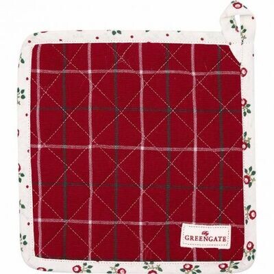 Greengate Topflappen Lyla check red 2er Set Greengate Topflappen Lyla check red 2er Set