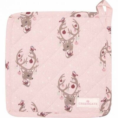 Greengate Topflappen Dina pale pink 2er Set Greengate Topflappen Dina pale pink 2er Set
