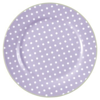 Greengate Teller Spot lavendar 20,5 cm Greengate Teller Spot lavendar 20,5 cm