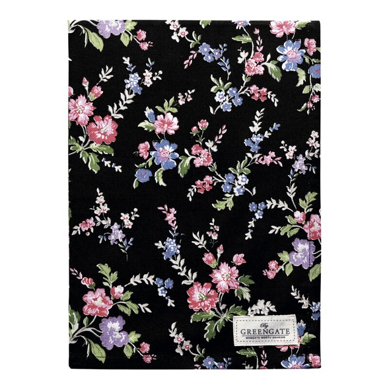 Greengate Geschirrtuch Isobel black Greengate Geschirrtuch Isobel black