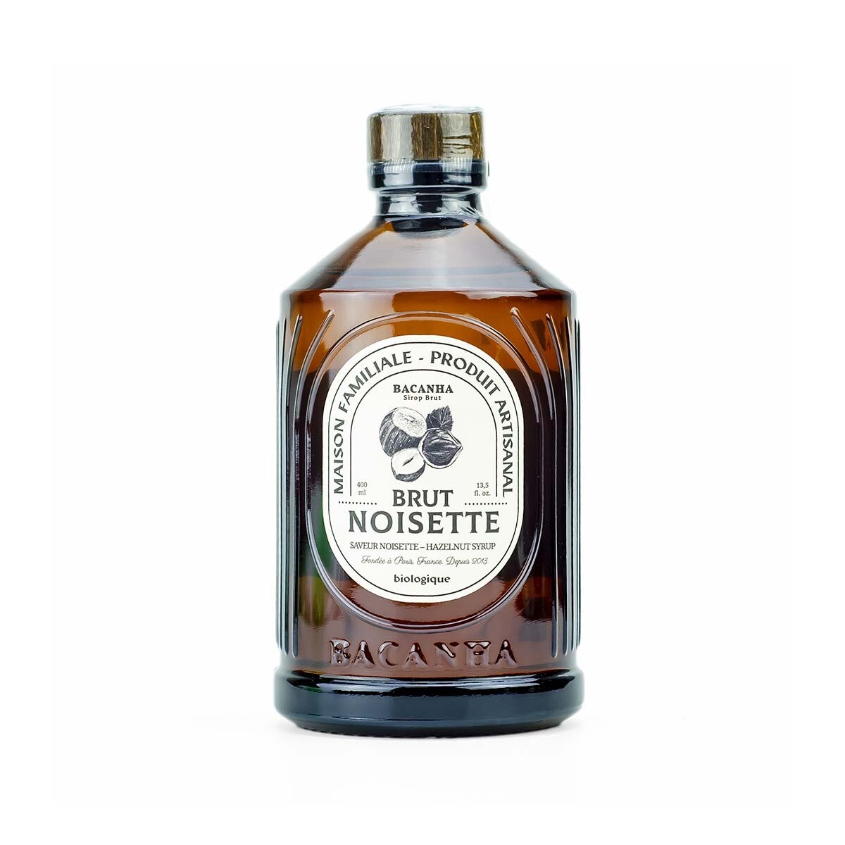 Bio Haselnusssirup Noisette von BACANHA