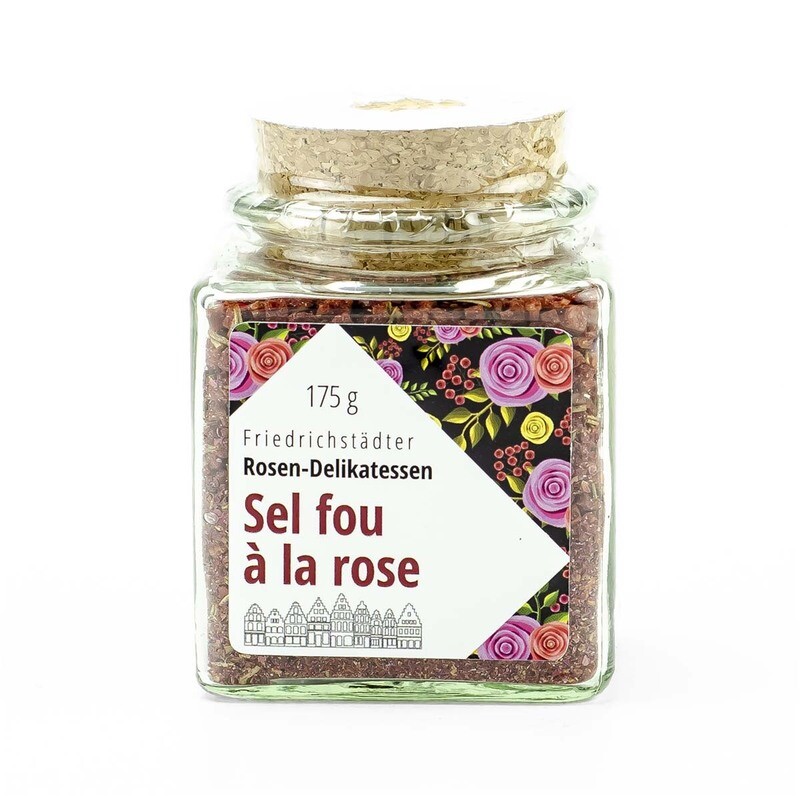 Sel fou a la rose - Friedrichstädter Rosen-Delikatessen