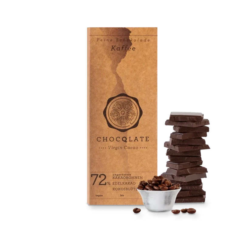 CHOCQLATE Bio Schokolade Kaffee