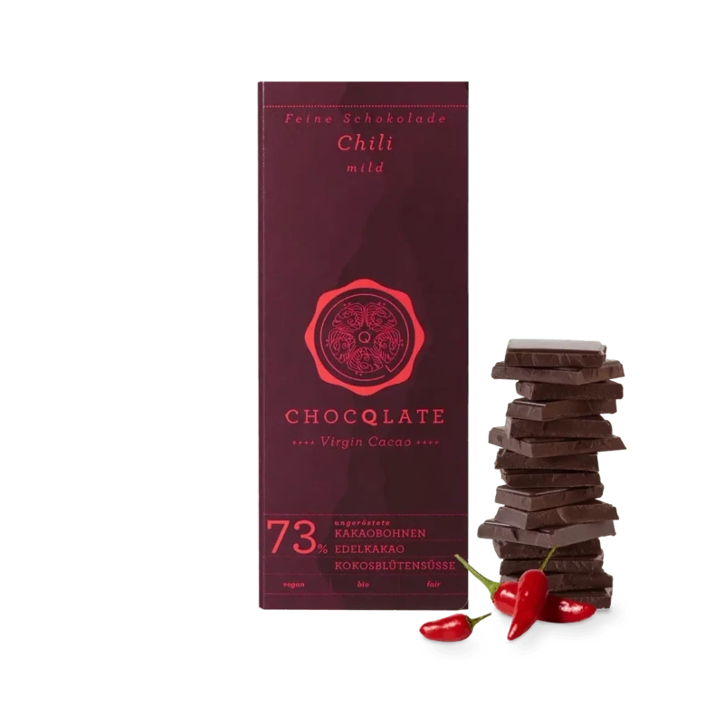 CHOCQLATE Bio Schokolade Chili