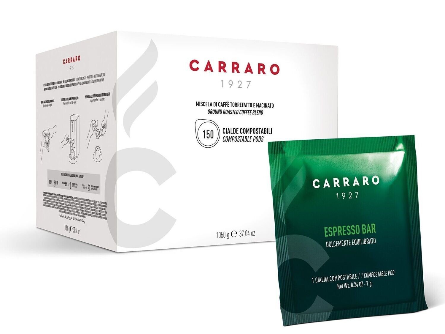 Carraro Espresso Bar ESE Pads