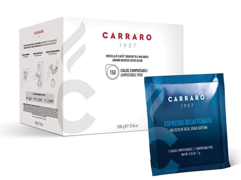 Carraro Espresso Decaffeinato ESE Pads
