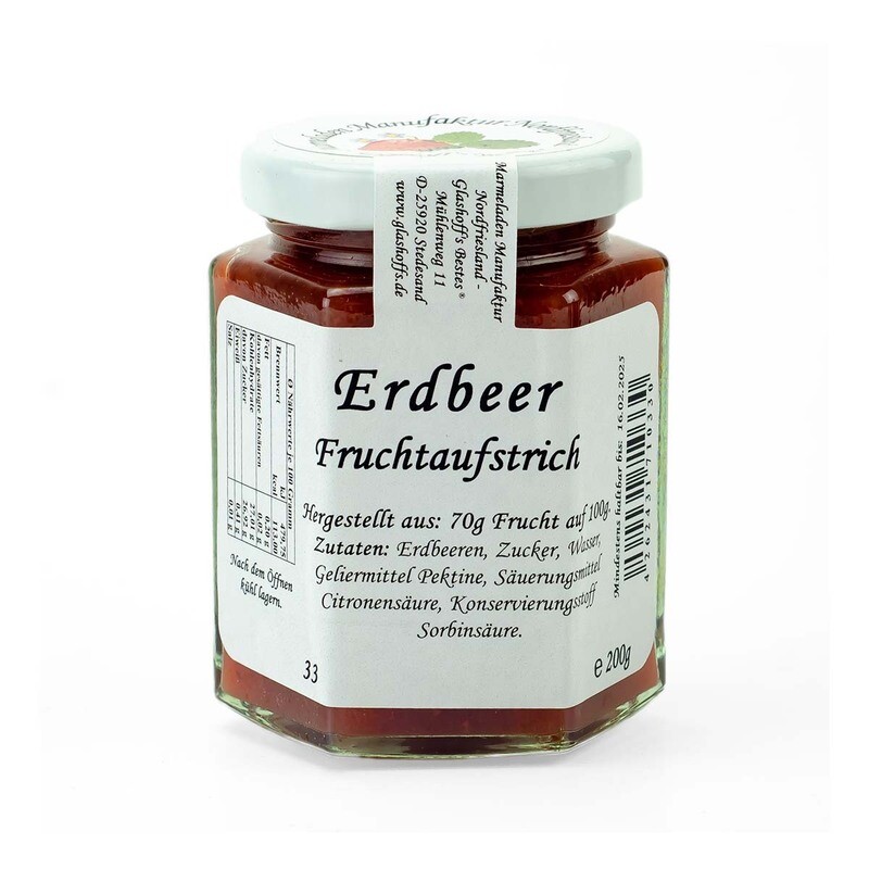 Fruchtaufstrich Erdbeere Fruchtaufstrich Erdbeere