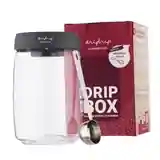 DRIPBOX Vakuum Kaffeedose mit Kaffeelöffel