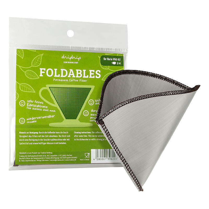 Foldables Dauerfilter Hario V60