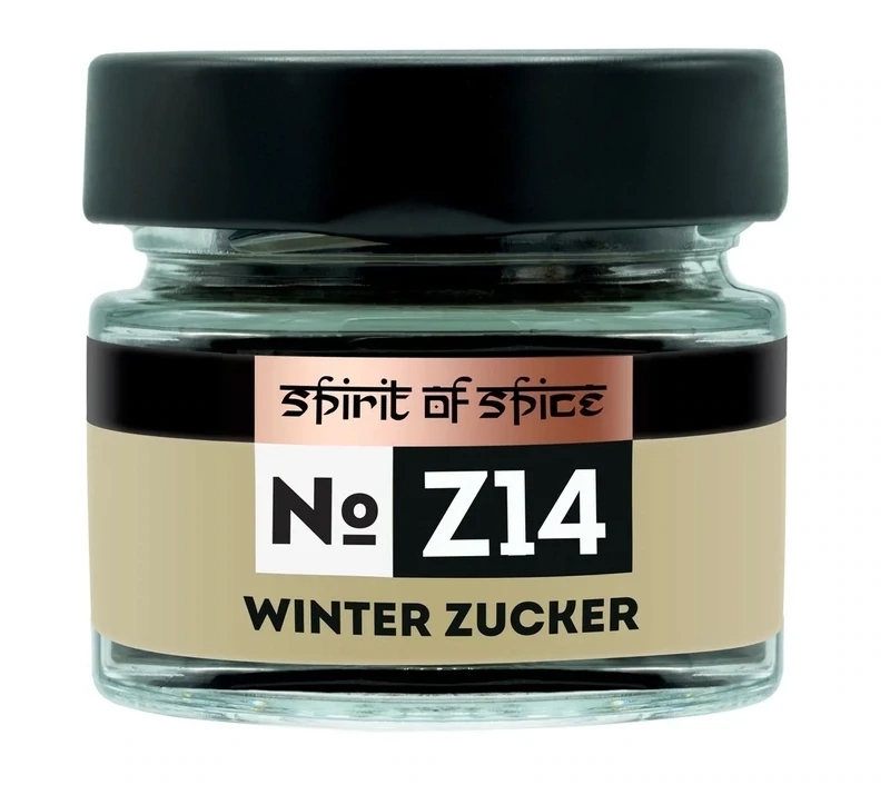 Winter Zucker Gewürzglas Winter Zucker Gewürzglas