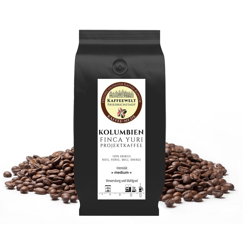 Kolumbien Finca Yuri Projektkaffee
