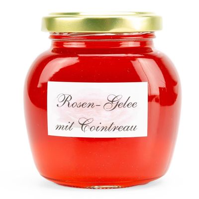 Rosengelee mit Cointreau