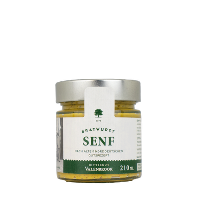 Valenbrooker Bratwurst Senf