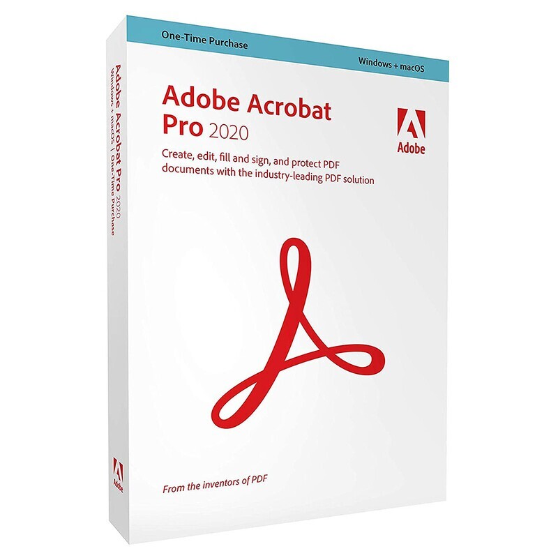 Adobe Acrobat Pro 2020 – Lifetime Licence