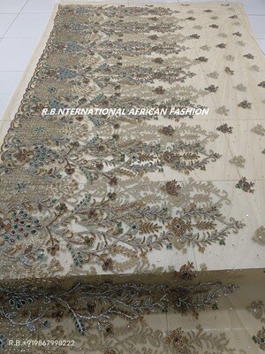 Luxury Designer Net Lace Fabric