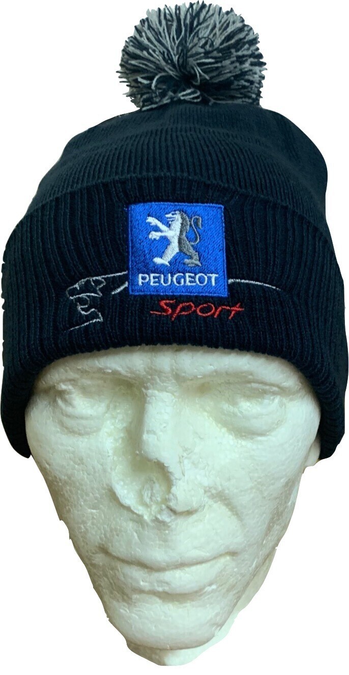 PEUGEOT BOBBLE HAT NAVY