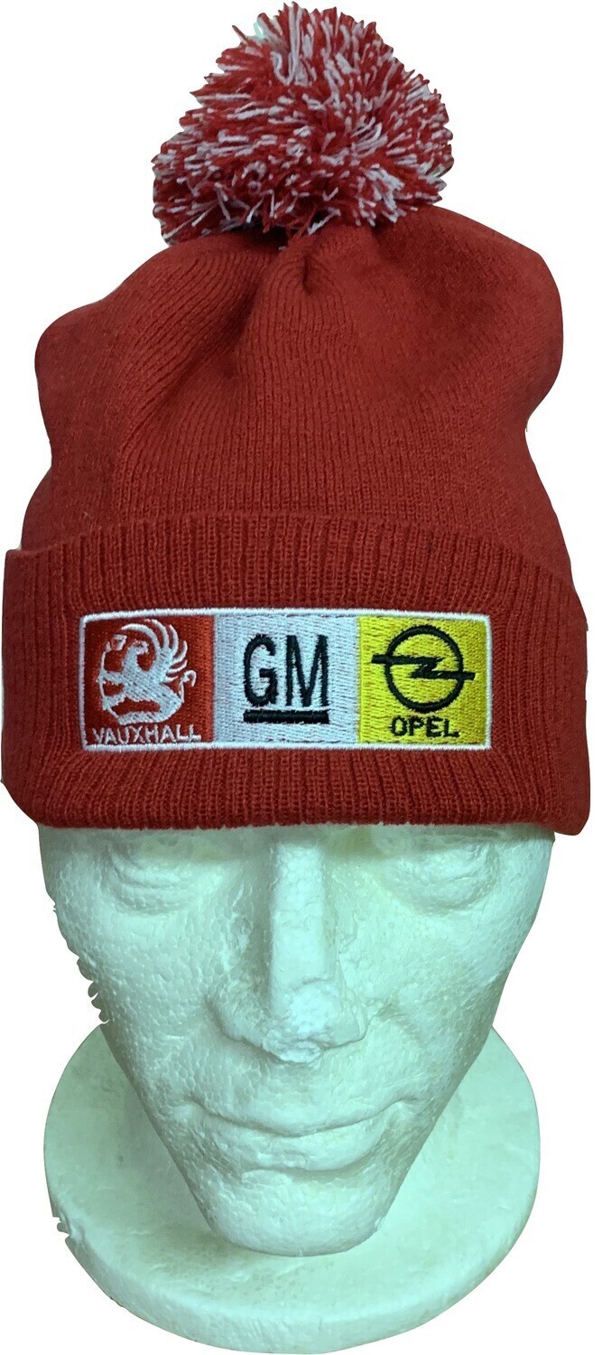 VAUX-OPEL  BOBBLE HAT RED