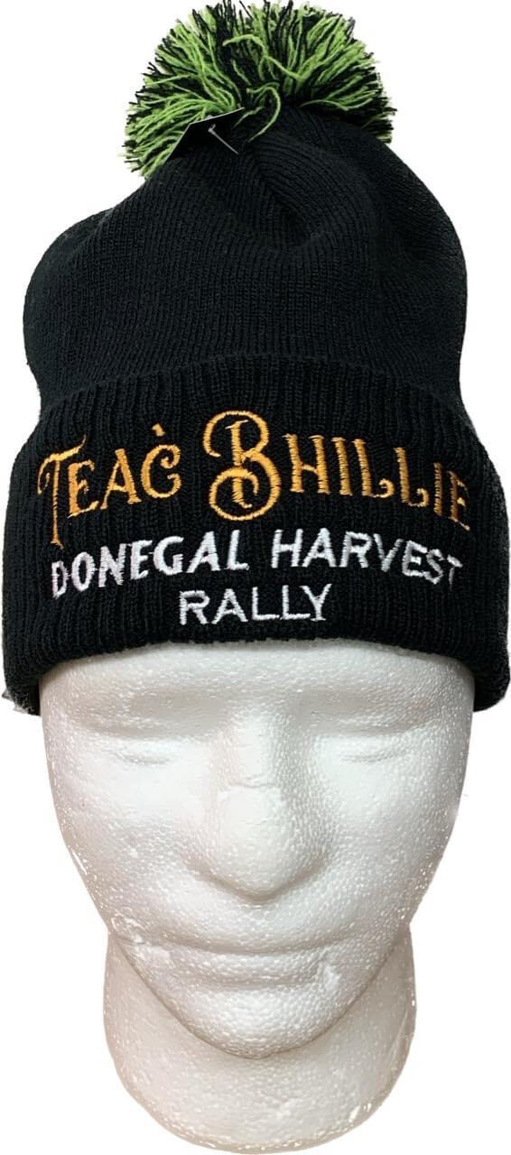 Teac Bhillie Donegal Harvest Rally Bobble Hat