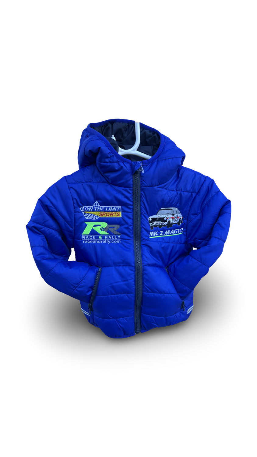 !!NEW!! MK2 Magic Rally Kidz Puffer Jacket Royal Blue