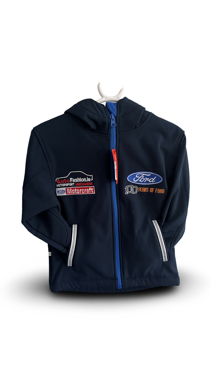 100 YEARS OF FORD KIDS SOFTSHELL NAVY