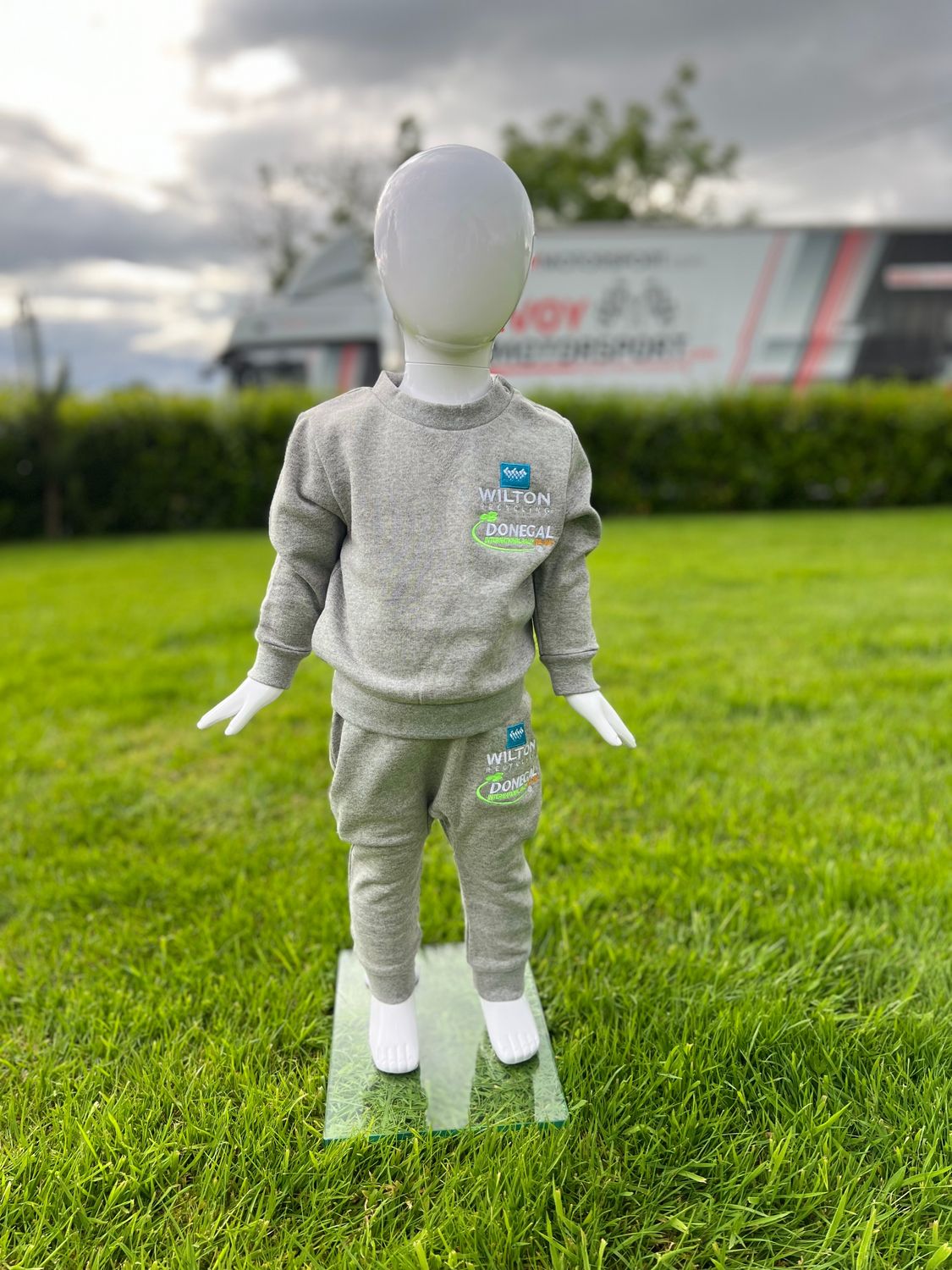WILTON RECYCLING DONEGAL INTERNATIONAL RALLY GREY TRACKSUIT