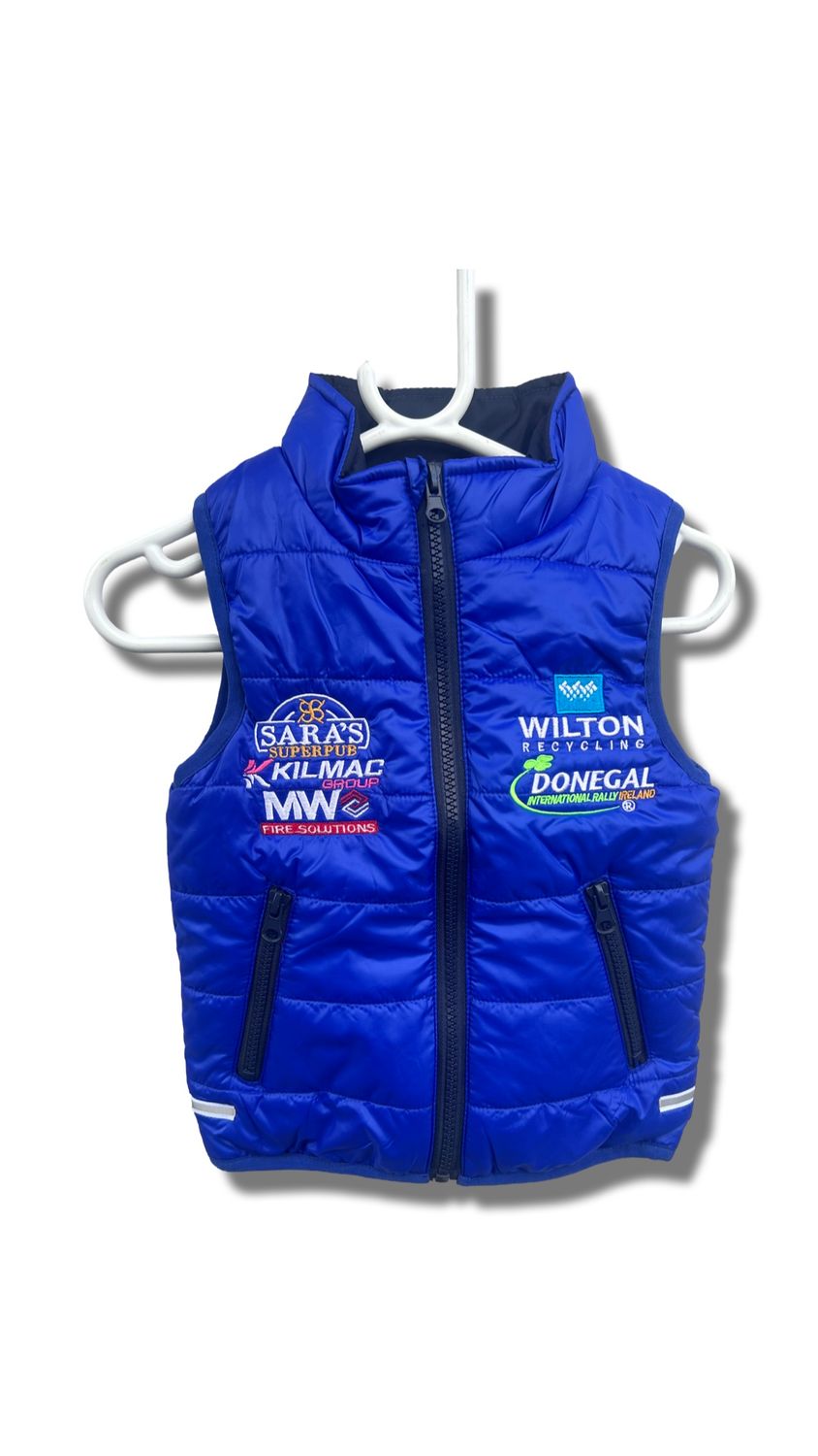 WILTON RECYCLING DONEGAL INTERNATIONAL RALLY ROYAL BODYWARMER