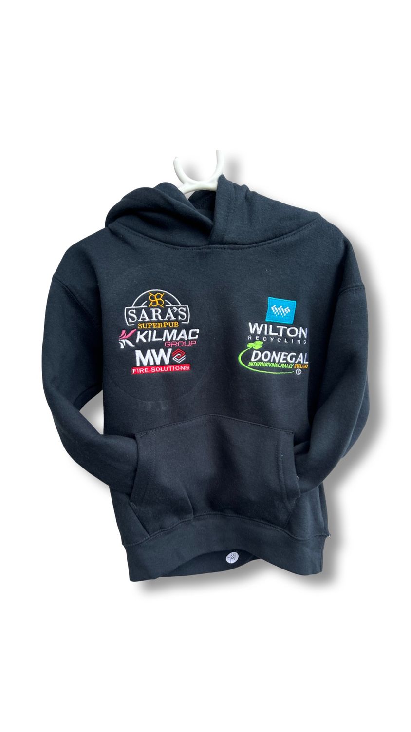 WILTON RECYCLING DONEGAL INTERNATIONAL RALLYKIDS NAVY HOODIE