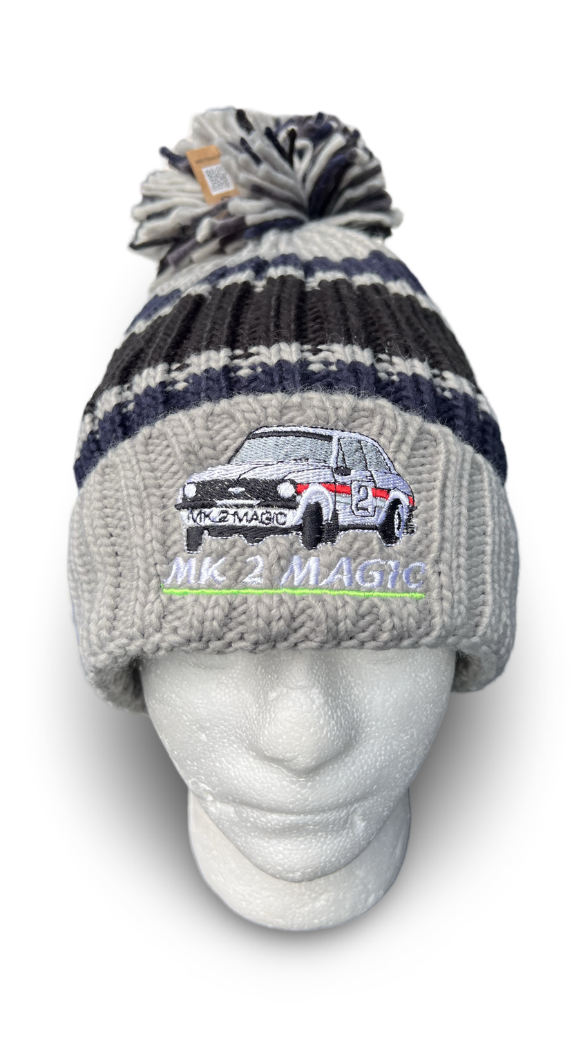 Mk 2 Magic Grey Winter Bobble