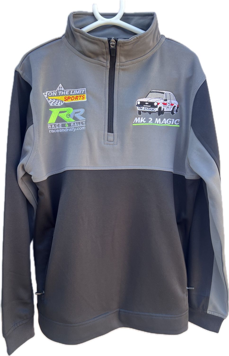 Mk2 Magic Tracksuit Top Grey/black