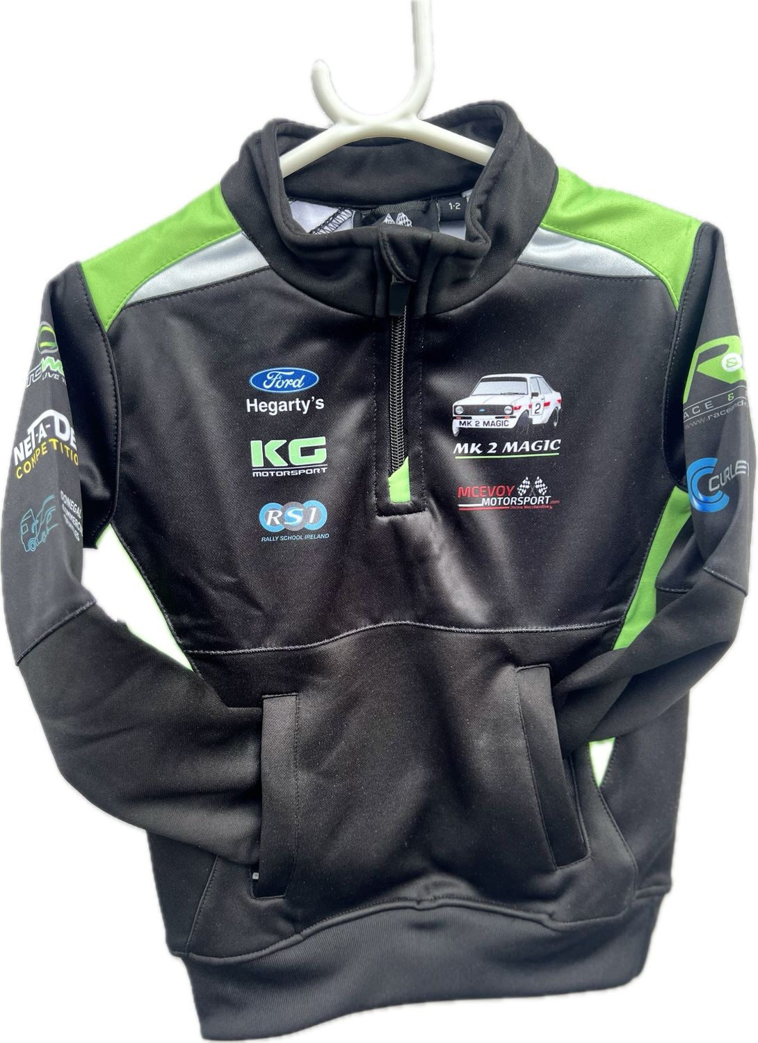 NEW!!! MK2 Magic Sublimation Kids Quarter Zip