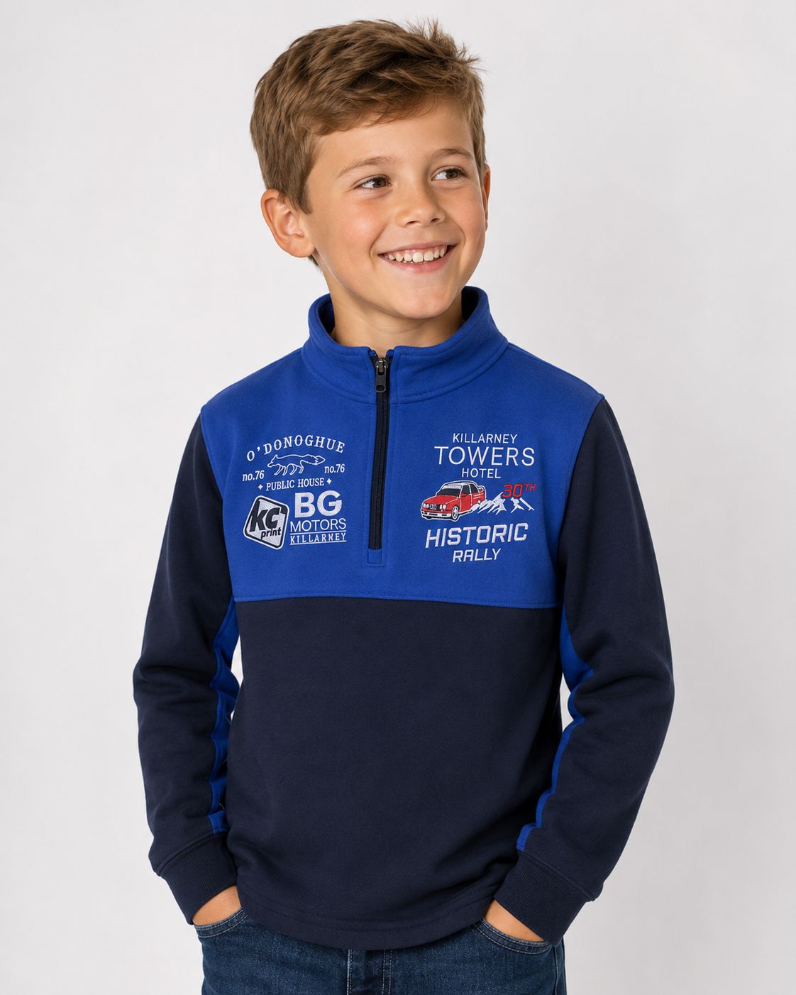 Killarney Towers Hotel Killarney Historic Rally Kids Tracksuit Top