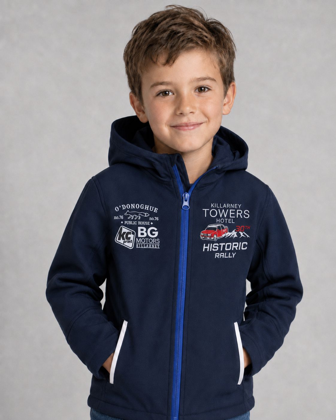 Killarney Towers Hotel Killarney Historic Rally  Navy Softshell
